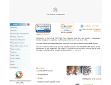 Tablet Screenshot of mdrhythm.com